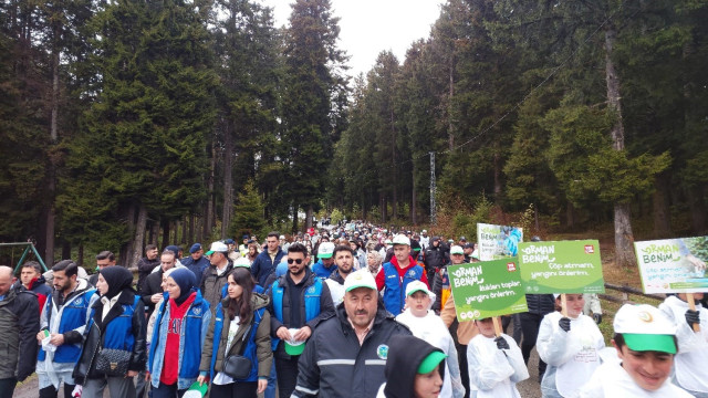 Giresun’da orman yangınlarının azaltılması amacıyla etkinlik yapıldı