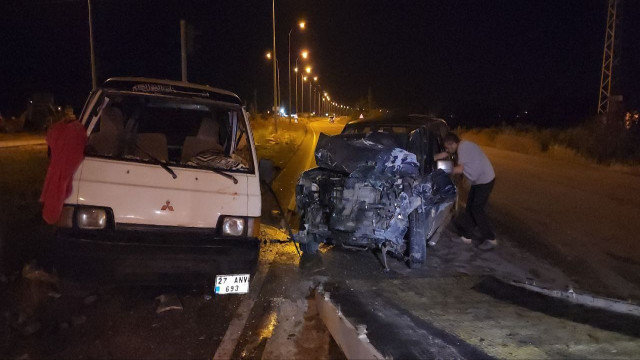 Hatay’da trafik kazası: 2 yaralı