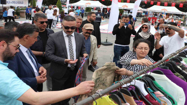 Havza’da ürün tanıtım fuarına yoğun ilgi