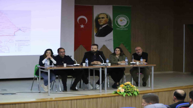 Iğdır Üniversitesi’nde ”Zengezur Ulaştırma Koridorunun Bölgesel ve Küresel Etkileri” paneli