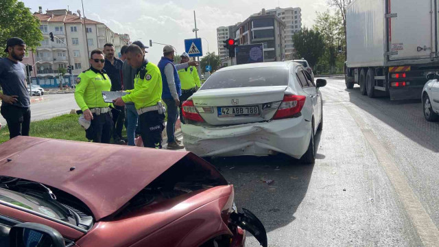 Karaman’da trafik kazası: 3 yaralı