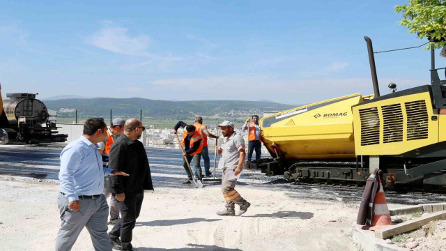 Kütahya OSB’de yol yenileme çalışmaları