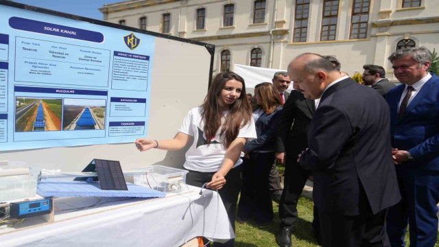 Lise öğrencilerinden önemli proje: Hem tarım alanları sulanacak hem de enerji üretilecek