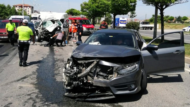 Malatya’da zincirleme kaza: 3 yaralı