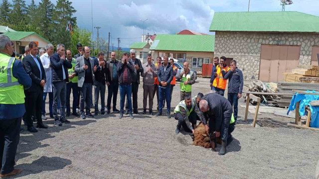 Malazgirt’te konaklama ve dinlenme tesisinin temeli törenle atıldı