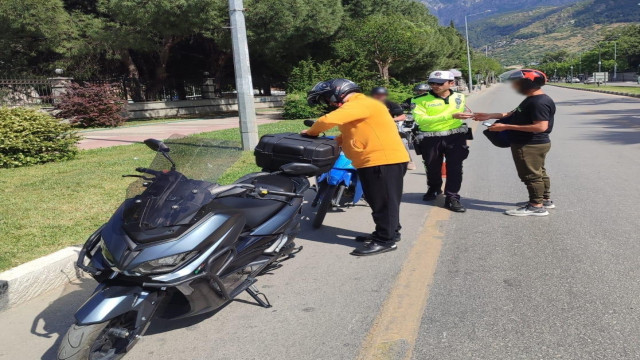 Manisa’da motosiklet ve tarım araçlarına denetim