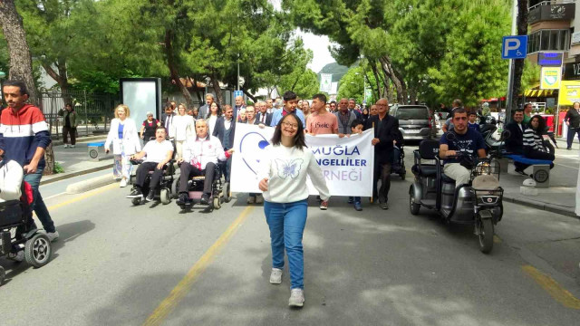 Muğla’da Engelliler Haftası kutlamaları yürüyüş ile başladı