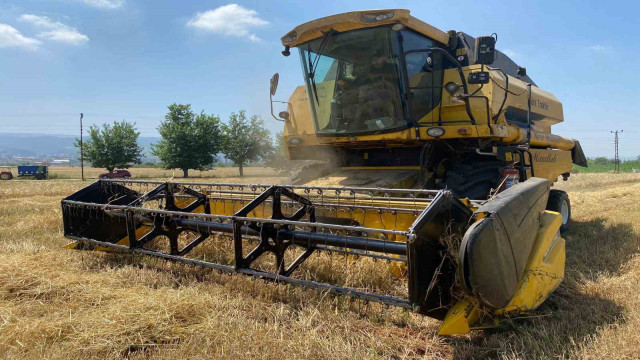 Osmaniye’de yüz güldüren buğday hasadı