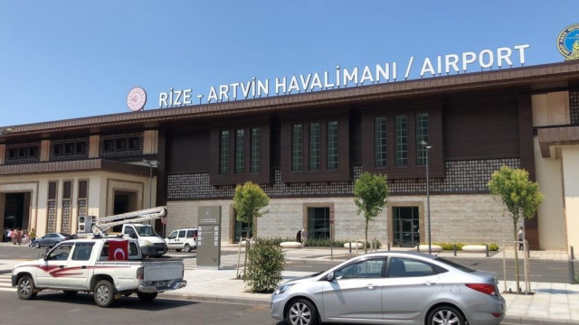 Rize-Artvin Havalimanı’nı 4 ayda 337 bin 37 kişi kullandı