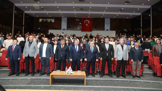 TÜRKSOY Genel Sekreter Yardımcısı Sayit Yusuf ERÜ’de konferans verdi