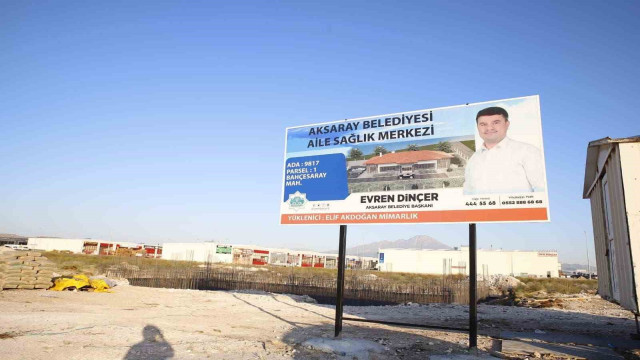 Aksaray’da Yeni Sanayi Sağlık Merkezi inşaat çalışmaları başladı