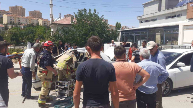 Ankara’da trafik kazası: 1 ölü, 3 yaralı