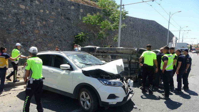 Askeri araç kaza yaptı: 1’i asker 3 yaralı