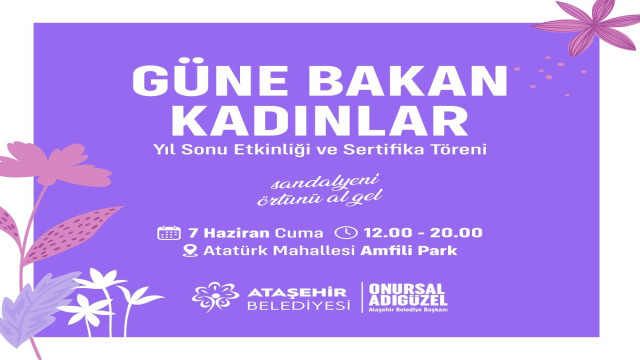 Ataşehir Belediyesi’nin ‘Güne Bakan Kadınlar’ sergisi el emeği göz nuru eserlerle dolu