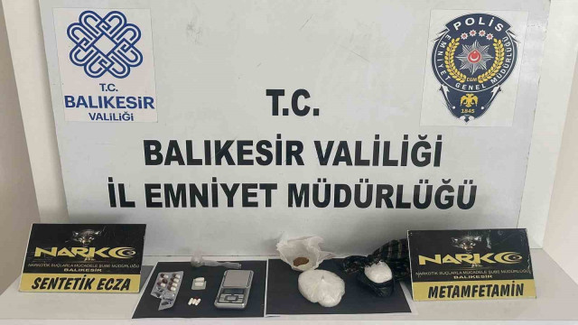 Balıkesir’de uyuşturucu operasyonu: 4 gözaltı