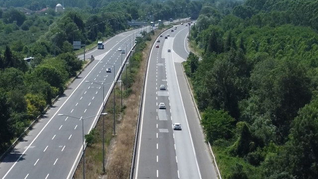 Bayram dönüşü Düzce’de trafik geçişi rahat