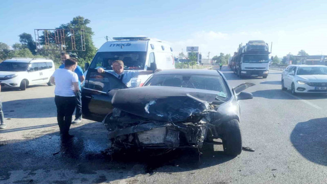 Bursa-Balıkesir karayolunda kaza: 5 yaralı