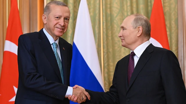 Cumhurbaşkanı Erdoğan, Rusya Devlet Başkanı Putin ile görüştü