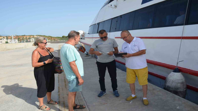 Didim’den Yunan adalarına feribot seferleri başladı