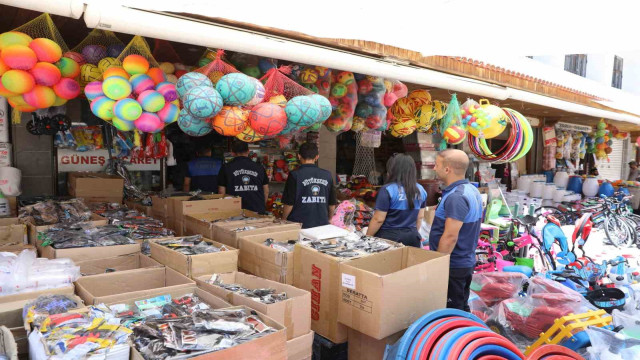 Diyarbakır’da zabıtadan bayram öncesi maytap denetimi