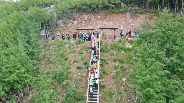 Doğaseverlerin gözde mekanı Ortaseki Ormanları