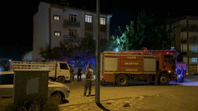 Elazığ’da evini yakmaya çalışan şahıs polis tarafından ikna edildi