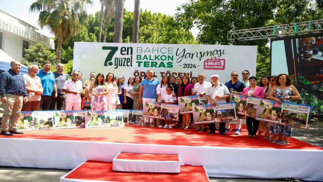 ‘En Güzel Bahçe, Balkon ve Teras Yarışması’ ödülleri sahiplerini buldu