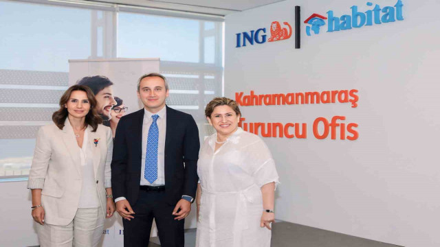 ING Türkiye, Habitat Derneği ve KAGİDER iş birliği ile Kahramanmaraş’ın yeniden kalkınmasına destek