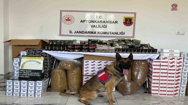 Jandarma 90 bin 800 adet çeşitli markalarda boş makaron ele geçirdi