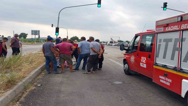 Kozan’da trafik kazası: 3 yaralı