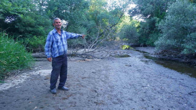 Kuraklığın en net fotoğrafı: Yüzüp balık tuttukları nehirde şimdi yürüyerek geziyorlar