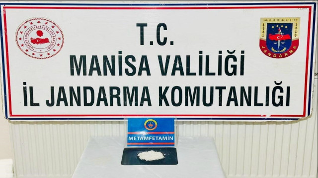 Manisa’da üzerinden metamfetamin çıkan şüpheli tutuklandı