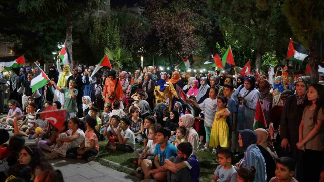 Manisalılar Gazze için bir araya geldi