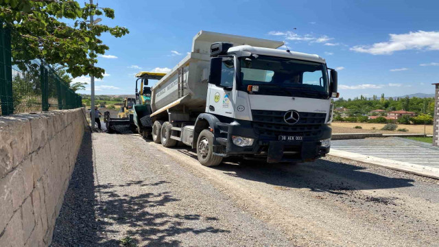 Melikgazi’ye kazandırılan yeni yollar vatandaşlara konfor sağlıyor