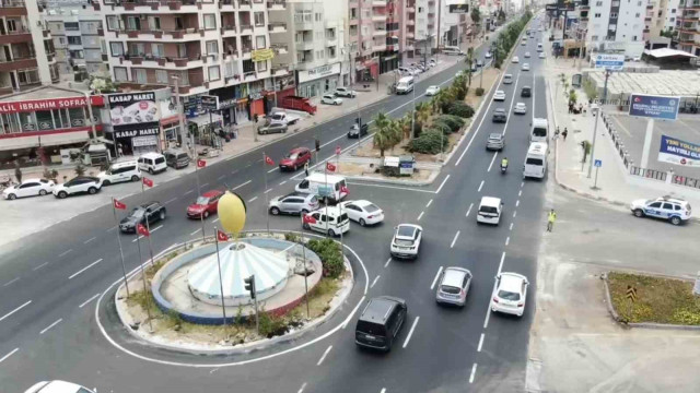 Mersin’de tatil beldelerinde trafik denetimleri sürüyor