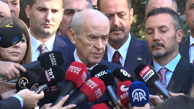 MHP Genel Başkanı Bahçeli: ”Cumhur İttifakı devam edecektir, bizde çatlama olmaz”