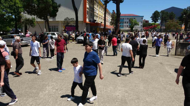 Ordu’da 34 okulda 6 bin 686 öğrenci LGS sınavında ter döktü