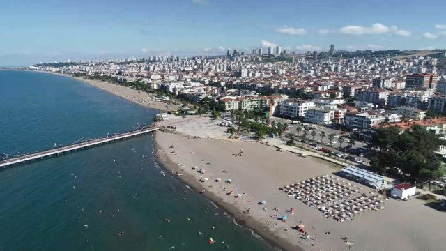 Samsun, 13 mavi bayraklı plajı ile yazı kucaklıyor