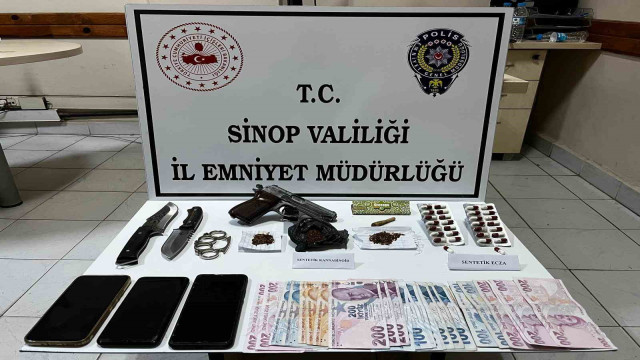 Sinop’ta uyuşturucu operasyonu: 2 tutuklama