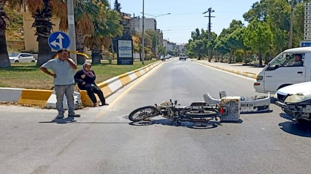 Söke’de trafik kazası: 2 yaralı