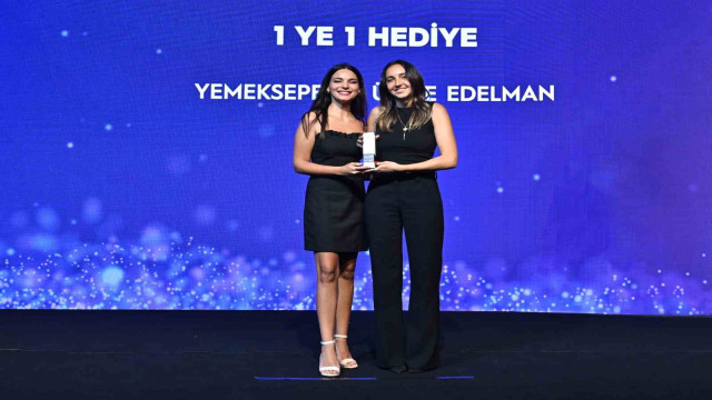 Yemeksepeti’ne Brandverse Awards’tan ödül