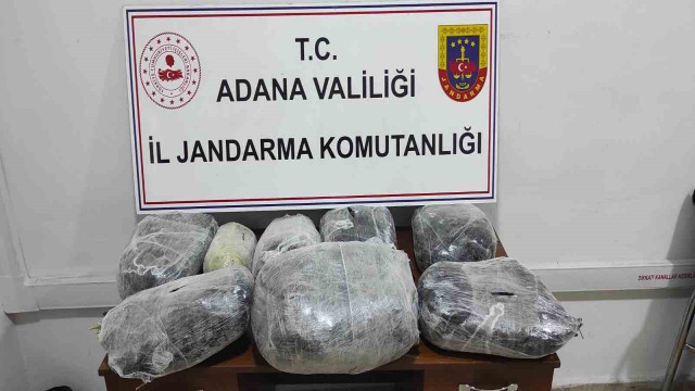 Adana’da 24 kilo 850 gram esrar ele geçirildi