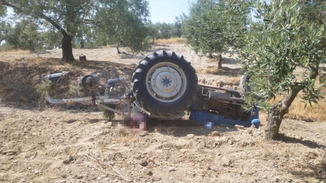 Akhisar’da traktör kazası: 1 ölü