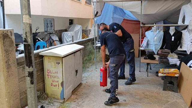 Antalya’da artan klima kullanımı, elektrik hatlarında yangına yol açtı