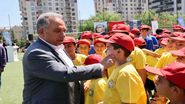 Çocuklar yaz sporunu Talas’ta yapacak