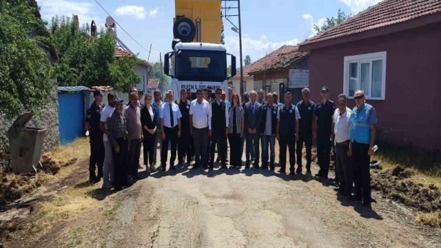 Darıdere köyünün yol sorunu çözüldü