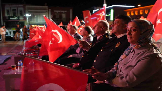 Edirne’de 15 Temmuz Demokrasi ve Milli Birlik Günü