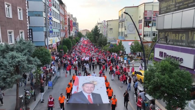 Isparta 15 Temmuz’un 8’inci yılında tek yürek oldu