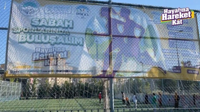 Kadınlara özel sabah sporuna yoğun ilgi