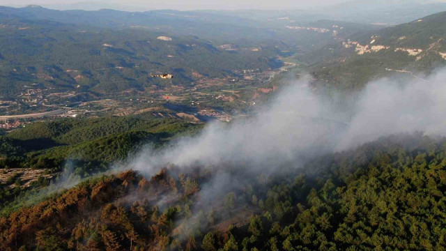 Karabük’teki orman yangını kısmen kontrol altına alındı